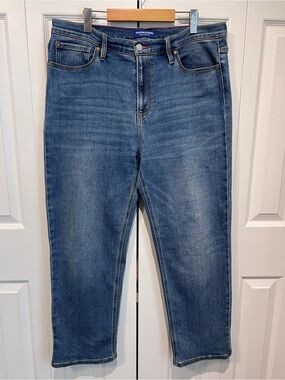 Scotch‎ & Soda Amsterdam Blue Medium Wash Straight Leg Jeans Size 16